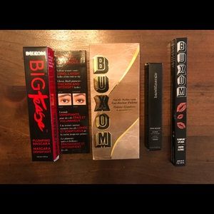Buxom Eyeshadow palette and mascara